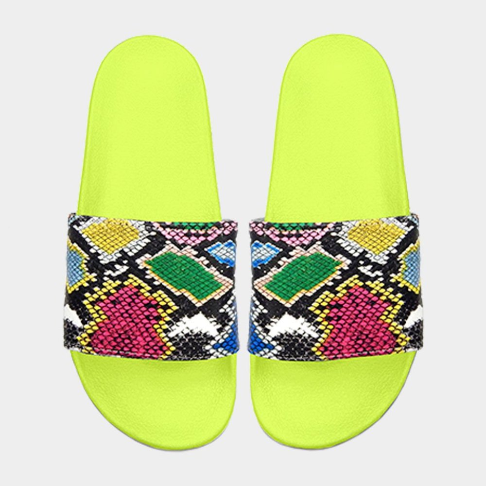 Snake Pattern Slippers/Slides for Women
